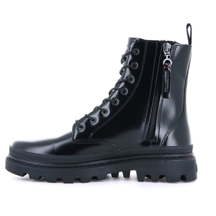 Bottes Palladium Pallatrooper Off-1 Homme Noir | FR OLU260M